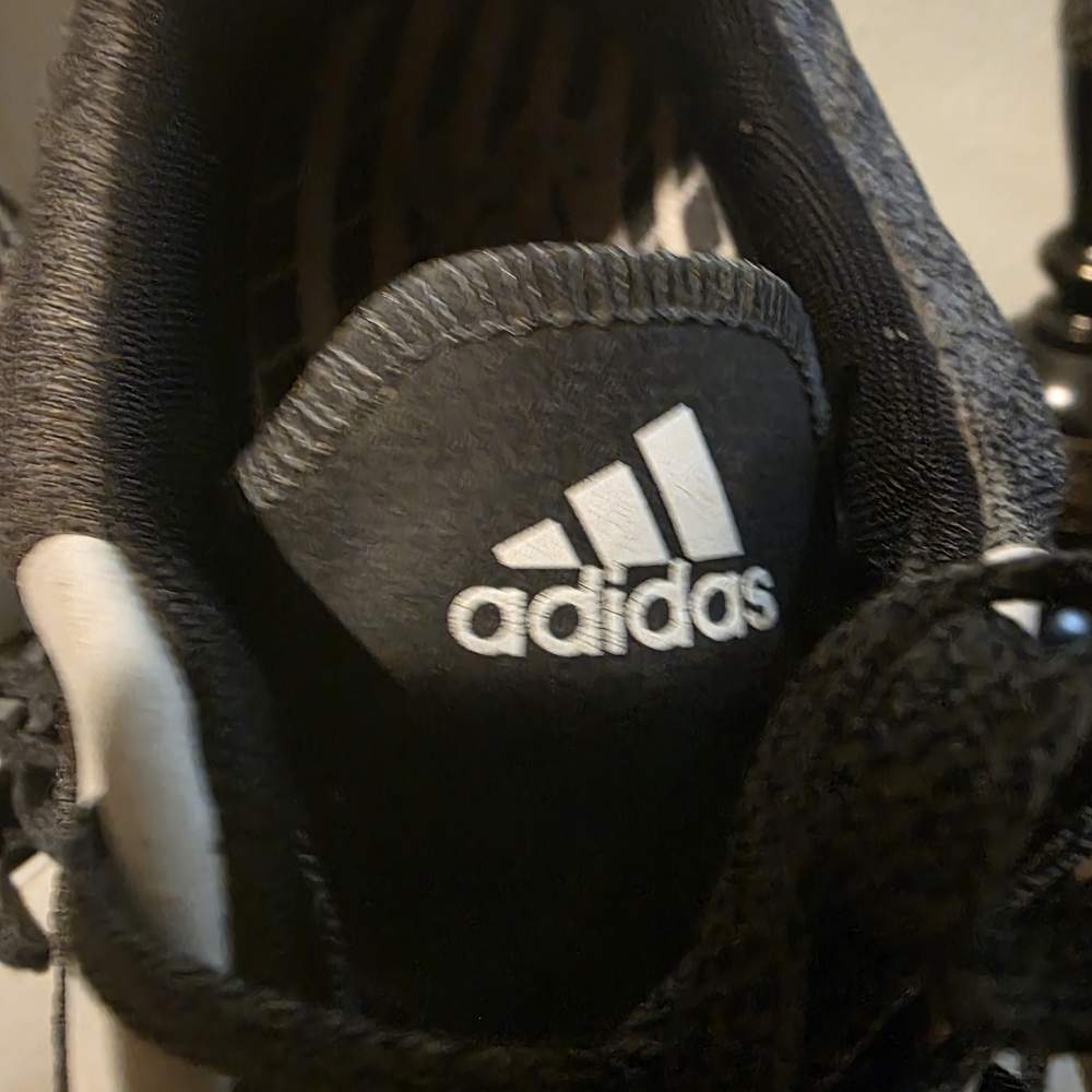 Adidas Black and White Sneakers - Picture 7 of 8
